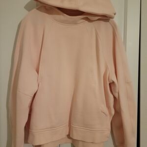 Lululemon Athletica Soft Pink Cowl Neck Sweater